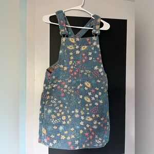 Floral Overall Dress